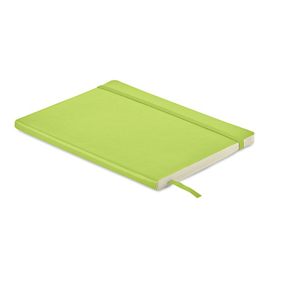 A5 recycled notebook (Лайм)