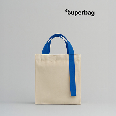 Шоппер Superbag Pack (S) (неокрашенный с синим) (Неокрашенный с синим)