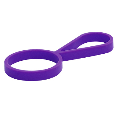 Кольцо-держатель силиконовое для термобутылки Olivia  (Фиолетовый)