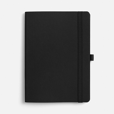 Ежедневник Peel Flex, недатированный, черный (Чёрный)