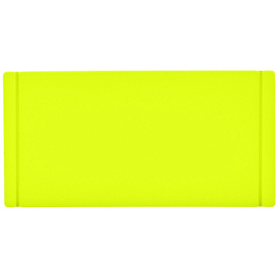 Лейбл из ПВХ Dzeta, XS  неон (Желтый)