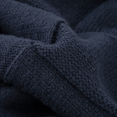 Плед Селла Софт (Cella Soft) вязаный, 160*90 см, синий