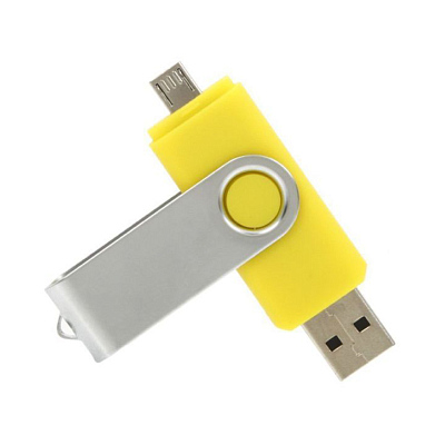 ОТГ 01 Дабл твист, синий, 8Гб