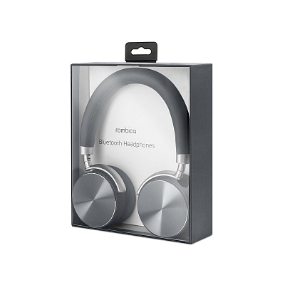 Наушники беспроводные Rombica MySound BH-12, серый