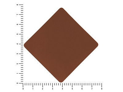 Патч Ромб, soft-touch