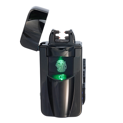 Зажигалка S.Quire USB, сенсорная, графит