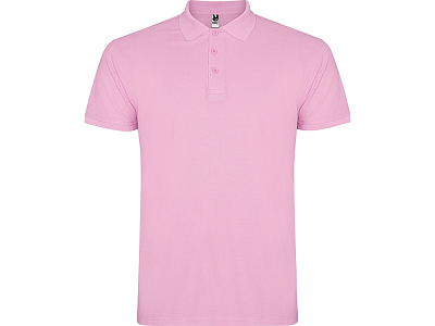 Рубашка поло Star мужская (Светло-розовый)