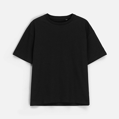 Футболка унисекс Durington, белая (Чёрный)