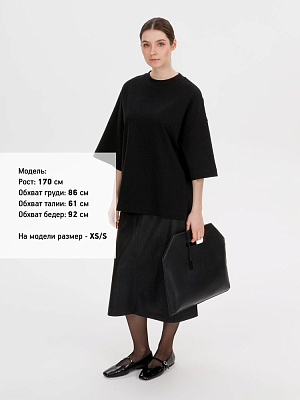 Футболка оверсайз Big Boss, черная