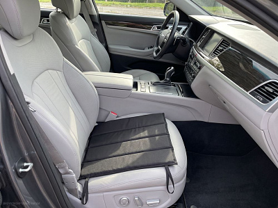 Складная подушка-сидушка Outdoorsy, черная