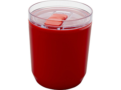 Кружка из переработанного пластика Hudson с двойными стенками (Красный)