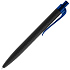 Ручка шариковая Prodir QS01 PRT-T Soft Touch, черная с синим - Фото 3