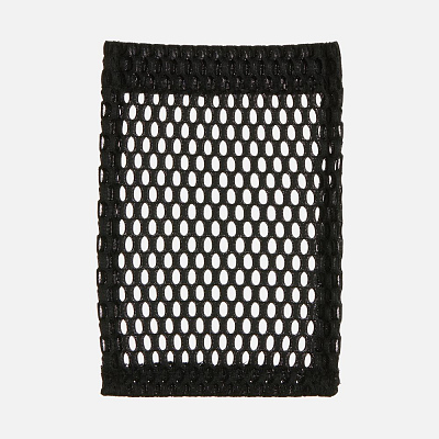Карман из крупной сетки Pose, черный (Чёрный)