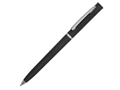 Ручка пластиковая шариковая Navi soft-touch (Черный)