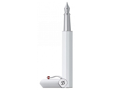 Ручка перьевая Mon Dupont (Белый/серебристый)