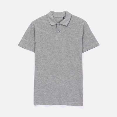 Рубашка поло унисекс Pulse  (Серый меланж)