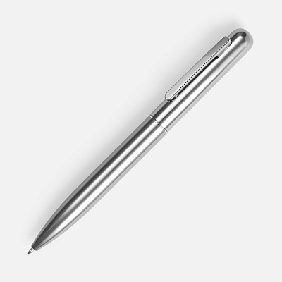 Ручка шариковая Scribo, черная (Стальной)