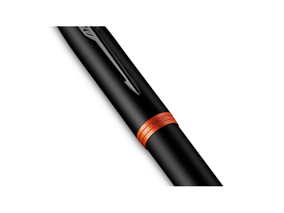 Ручка-роллер Parker IM Vibrant Rings Flame Orange
