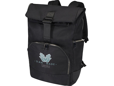 Рюкзак Rhine 15 с откидным верхом из переработанного материала