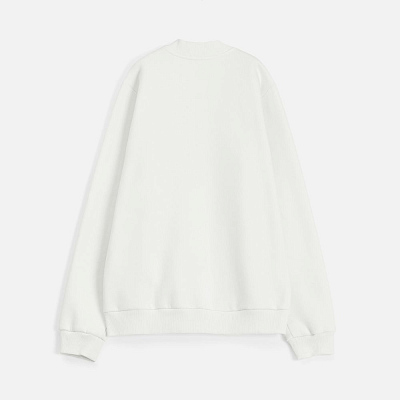 Бомбер унисекс AtmosWear, молочно-белый