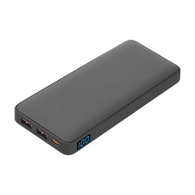 Внешний аккумулятор с подсветкой Ancor PD Plus 10000 mAh  (Серый)