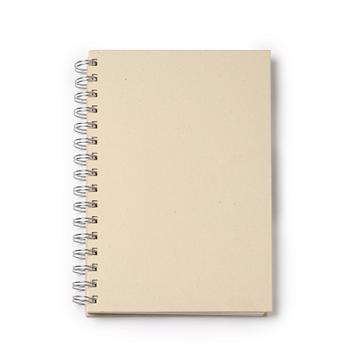 Блокнот на пружине RANIC  (Бежевый)