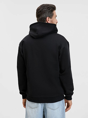 Худи унисекс оверсайз Songo, черное