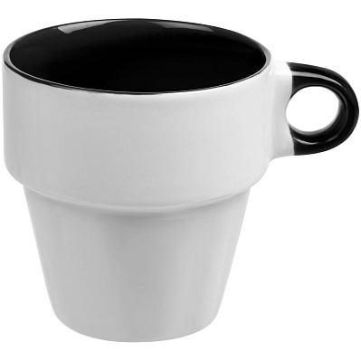Кружка Inset, черная (Черный)