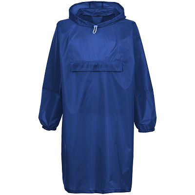 Дождевик-анорак Alatau, оранжевый неон, единый размер (Синий)