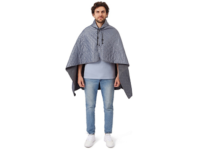 Плед-пончо 2-в-1 Cappy с капюшоном и мешком