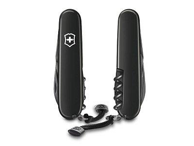 Нож перочинный Spartan Onyx Black, 91 мм, 12 функций