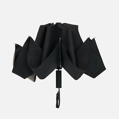 Зонт обратного сложения Easyroll, черный