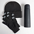 Набор подарочный GET WARM: перчатки, шапка, термос - Фото 3