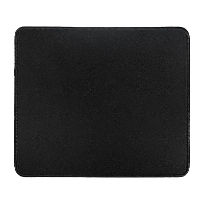 Коврик для мыши GLIDE S, 26*21*0,3см, прошитый край, черный (Чёрный)
