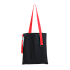 Шоппер Superbag black с ремувкой 4sb (чёрный с красным) - Фото 3