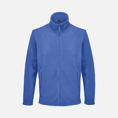 Куртка флисовая унисекс Nitro, белая (Синий)