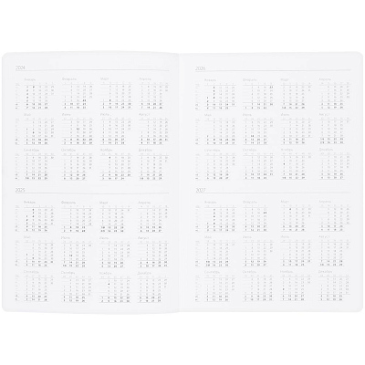 Ежедневник Vale, недатированный, желтый