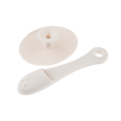 Набор спонжей Dewal Beauty для умывания, силиконовый, 65мм x 50мм, 105мм х 2,5мм (2 шт/уп)