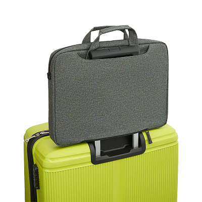 Сумка для ноутбука Милиорис (Migliores), серый/серый