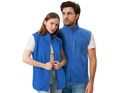 Жилет флисовый Trondheim унисекс (Синий классический)