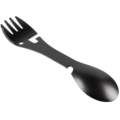 Походный столовый прибор Full Spoon  (Черный)