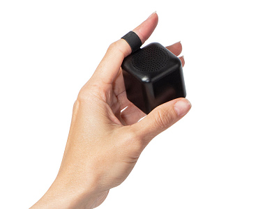 Портативная колонка TWS с подсветкой лого Tiny, 3 Вт