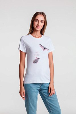 Футболка женская An Аngel, белая (Белый)