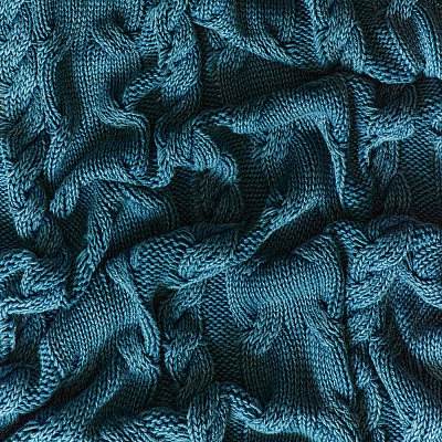 Плед Hygge, темно-зеленый