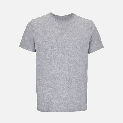 Футболка унисекс Lyam  (Серый меланж)