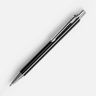 Ручка шариковая Arvent Glossy, черная (Черный)
