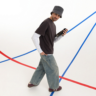 Футболка унисекс RUST NEO, 240 гр. , размер XS/S (Коричневый)