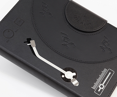 Ежедневник недатированный "Сицилия", формат А5, черный, черный