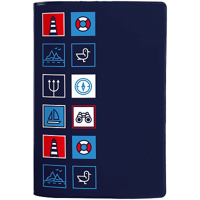 Обложка для паспорта Industry ver.2 морская