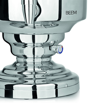 Самовар BEEM модель Katharina, 15 литров, серебристый